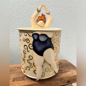 Rare! Dancing Lady Toilet Paper Holder/Cover/Hider.